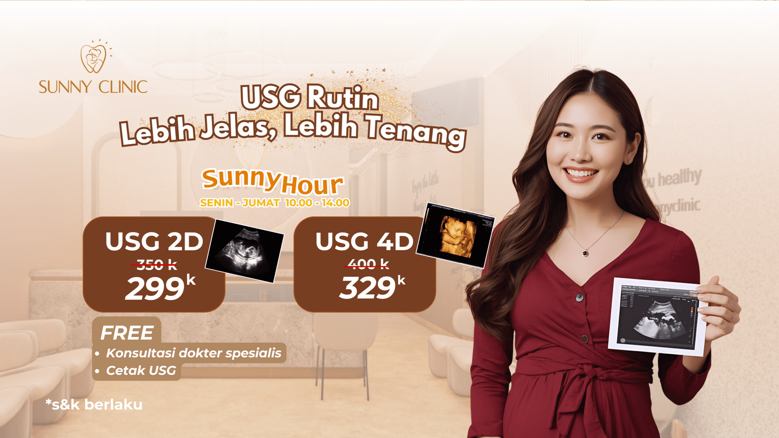 USG 2D & 4D Jakarta Barat